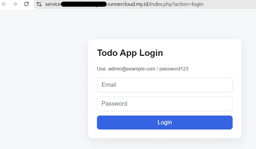 Cara Deploy Project PHP Native  + Database Postgre step 7
